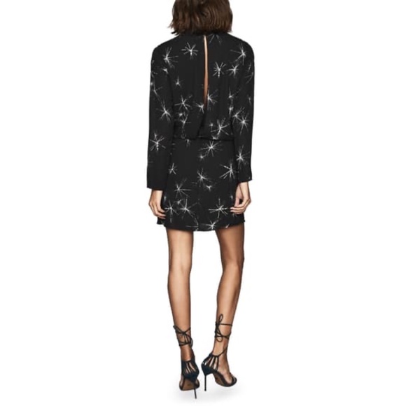 Reiss Gabbi Crystal Embellished mini dress - Picture 4 of 11